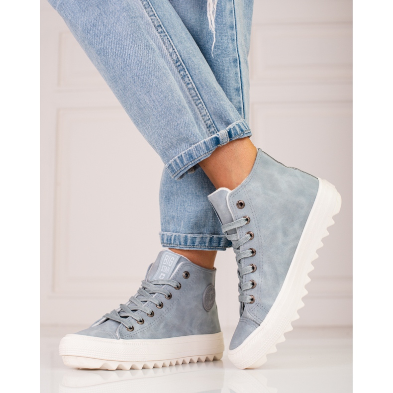 Tênis feminino Big Star EE274115 azul 1