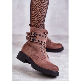 Botas quentes de camurça feminina marrom claro prata castanho 1 Botas quentes de camurça feminina marrom claro prata castanho 1