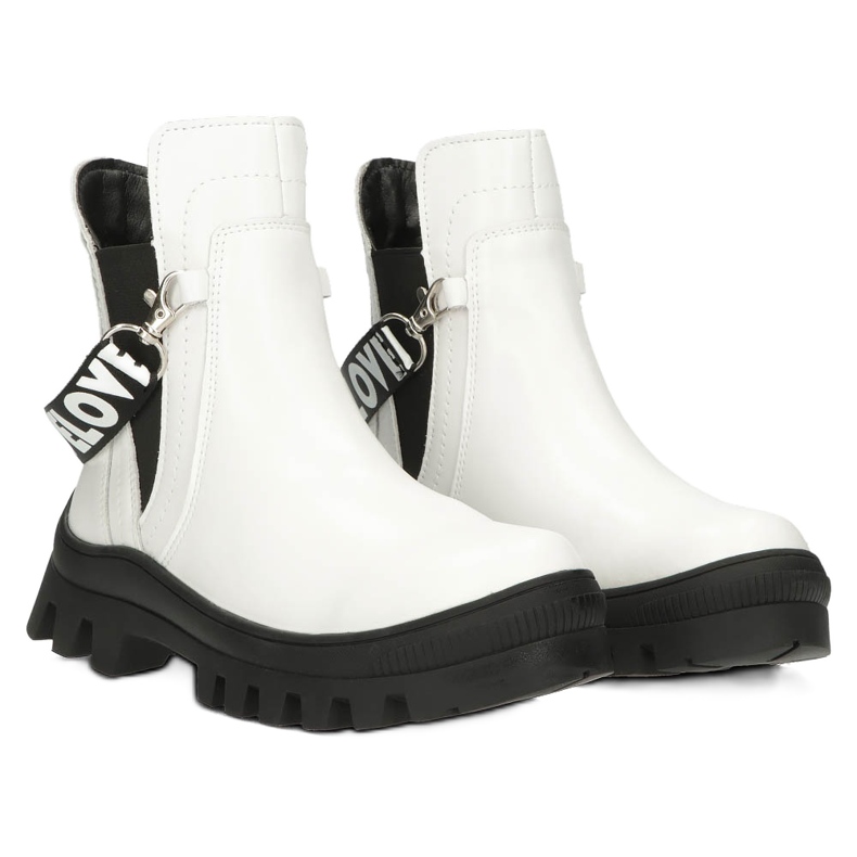 BOTAS DE MENHA FILHAÇÃO FILIPPO FILIPPO DBT3927 BRANCO 3