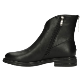 Botas de couro Botas Jodhpur Filippo DBT4077 preto 2 Botas de couro Botas Jodhpur Filippo DBT4077 preto 2