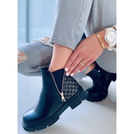 BM Botas Ariana Black Jodhpur preto 2