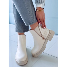 Botas Ariana Bege Jodhpur 2 Botas Ariana Bege Jodhpur 2