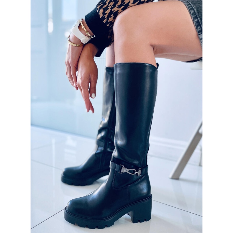 Botas de montaria pretas Braxton preto 2