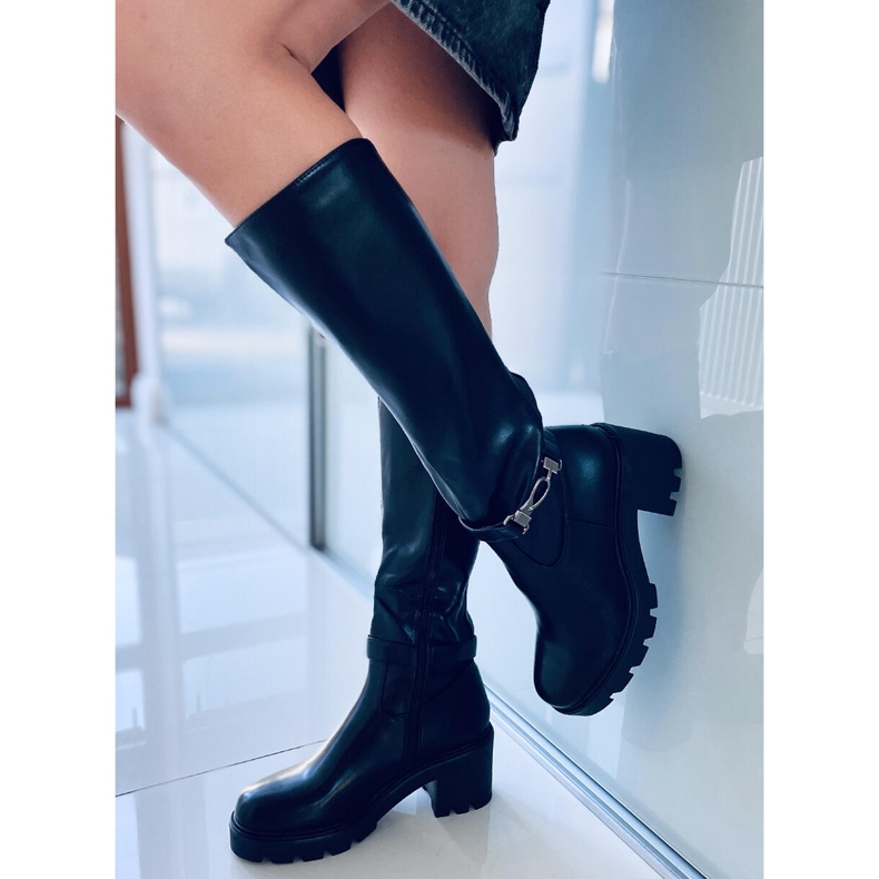 Botas de montaria pretas Braxton preto 1
