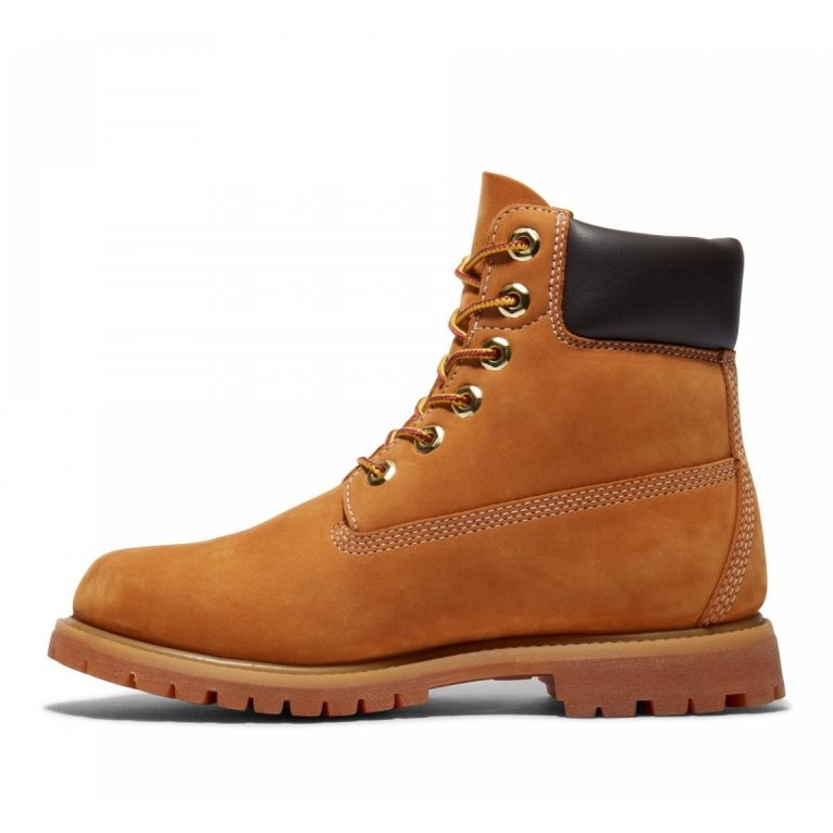 Bota Premium Timberland 6 polegadas W TB0103617131 marrom amarelo 1