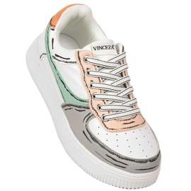 Sapatilhas desportivas multicoloridas Vinceza branco multicolorido 1