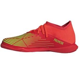 Chuteiras de futebol Adidas Predator Edge.3 In Jr GV8510 vermelho laranjas e tintos 1