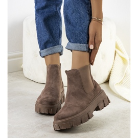 Botas de mulher Mooca castanhas marrom 1