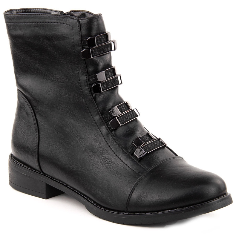 Botas isolantes de mulher preta Jezzi preto 1