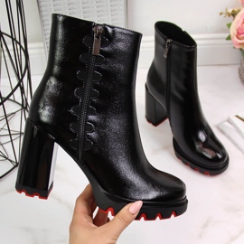 Botas femininas pretas Filippo no poste preto 2 Botas femininas pretas Filippo no poste preto 2