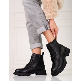 Bolsas femininas clássicas Shelovet com cadarço preto 1