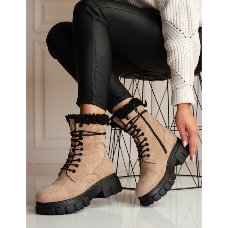 Shelovet feminino isolado, bege 1