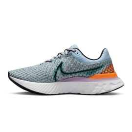 Tênis Nike React Infinity Run Flyknit 3 W DD3024-300 azul 1 Tênis Nike React Infinity Run Flyknit 3 W DD3024-300 azul 1