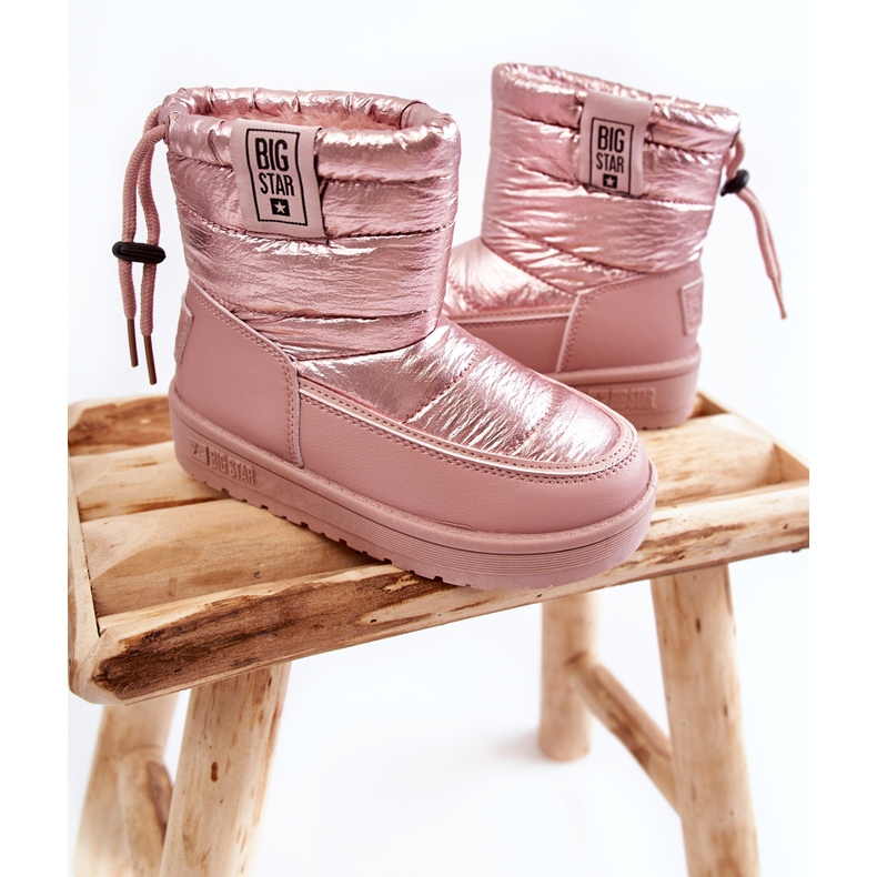 Botas de neve para crianças Big Star KK374219 Rosa 2 Botas de neve para crianças Big Star KK374219 Rosa 2