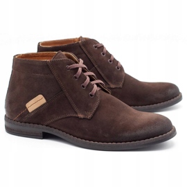 KENT Botas masculinas Jodhpur 605 marrom 2