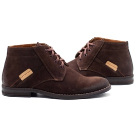 KENT Botas masculinas Jodhpur 605 marrom 5