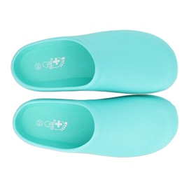 Sapatos femininos Befado - hortelã 154D005 verde 1