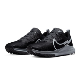 Tênis Nike React Pegasus Trail 4 M DJ6158-001 preto 2