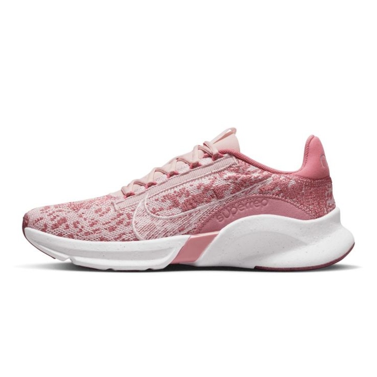 Tênis Nike SuperRep Go 3 Flyknit Next Nature DH3393-600 rosa 1 Tênis Nike SuperRep Go 3 Flyknit Next Nature DH3393-600 rosa 1