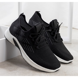 Brownle tênis esportivo preto e branco 1