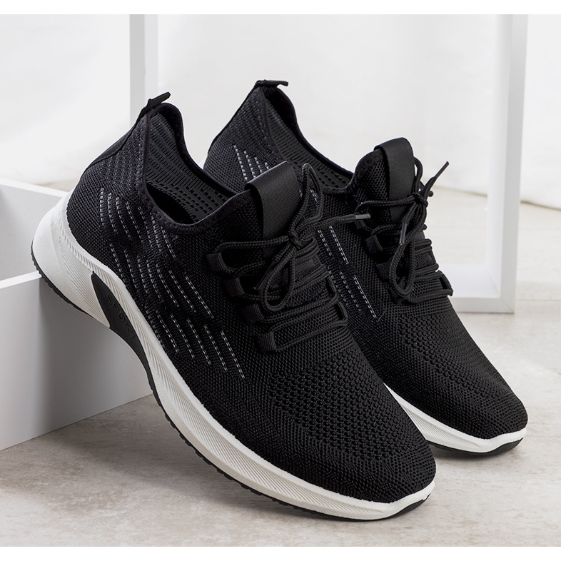 Brownle tênis esportivo preto e branco 1