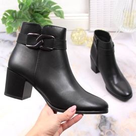 Botas Jodhpur pretas com isolamento por Sergio Leone preto 1