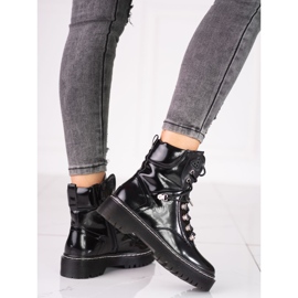 Trabalhadoras femininas Shelovet com laço preto 1