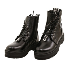 Estampa Botas da moda No Slider Miss Evento 22DZ23-5257 preto 2