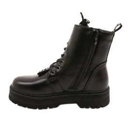 Estampa Botas da moda No Slider Miss Evento 22DZ23-5257 preto 1