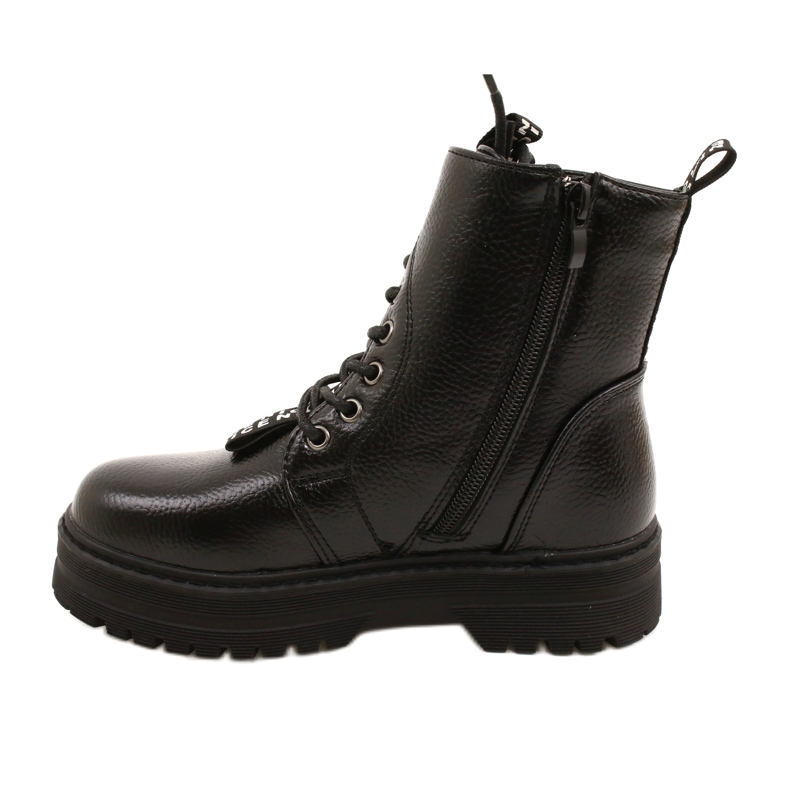 Estampa Botas da moda No Slider Miss Evento 22DZ23-5257 preto 1