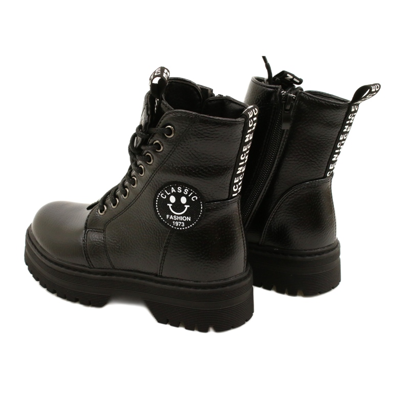 Estampa Botas da moda No Slider Miss Evento 22DZ23-5257 preto 4