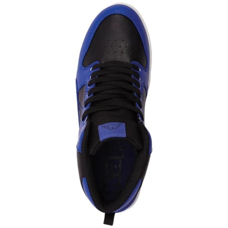 Kappa Lineup 243078 6011 sapatos preto azul 1