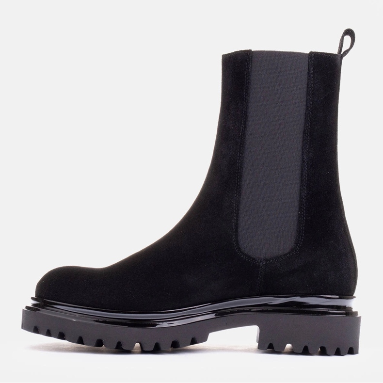 Marco Shoes Botins de camurça preto 2