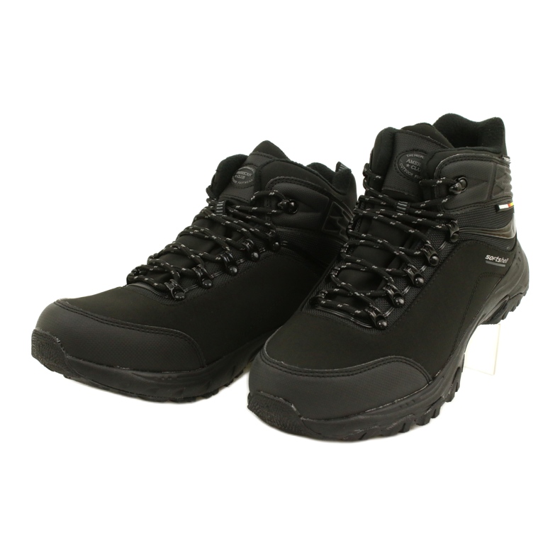 American Club Sapatos de inverno de trekking americanos Softhell WT53 Preto 3