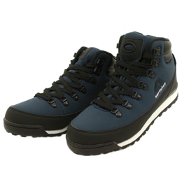 American Club Botas de inverno americanas de trekking com membrana WT61. Azul marinho preto 2
