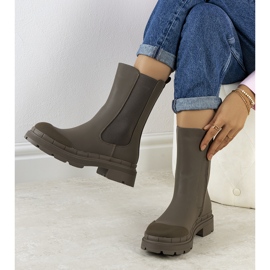 Bota Antede verde escuro fosco 1