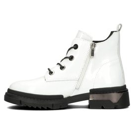 Filippo DBT4173 Botas envernizadas isoladas, brancas branco 1
