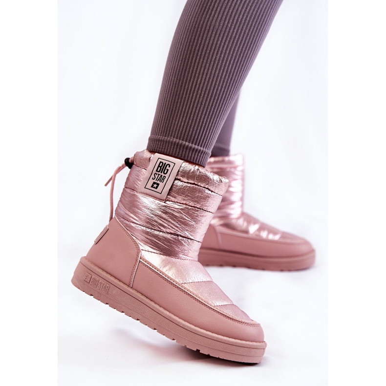 Botas de neve para mulher Big Star II274119 Rosa 2