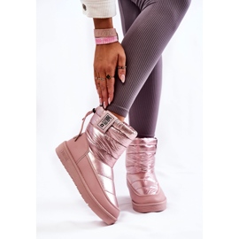 Botas de neve para mulher Big Star II274119 Rosa 1