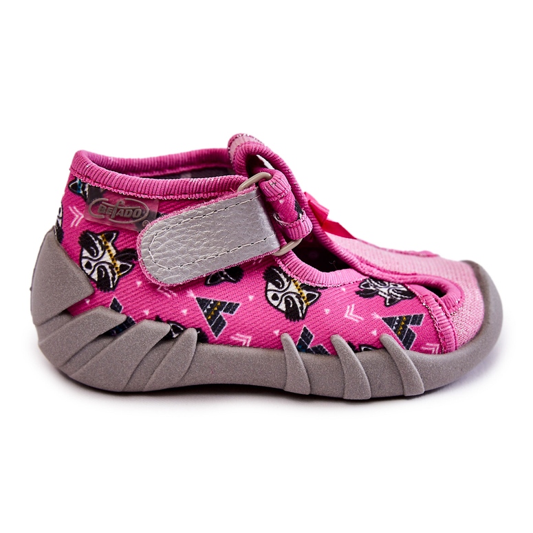 BEFADO S.A. Chinelos Befado com Velcro 190P102 Rosa 2