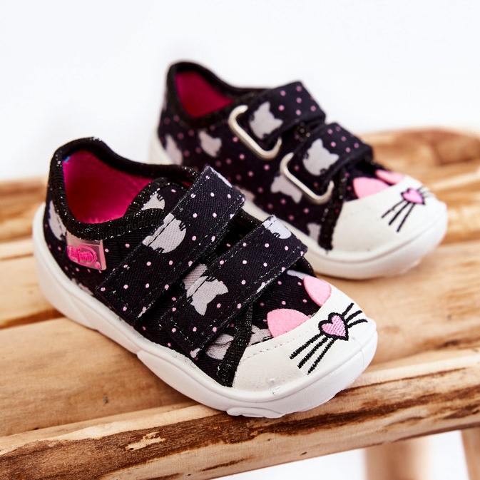 BEFADO S.A. Tênis infantil Kotki Befado 907P151 Preto 1