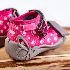 BEFADO S.A. Sandálias Chinelos Befado Velcro Patas 242P108 Rosa 2