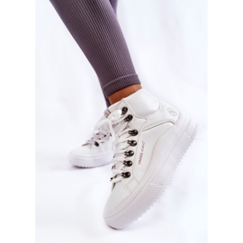 Tênis alto feminino Cross jeans KK2R4028C branco 1