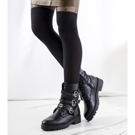 Botas pretas da Veritas preto 1