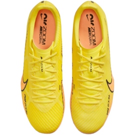 Chuteira Nike Zoom Mercurial Vapor 15 Academy Tf M DJ5635 780 amarelo amarelos 1 Chuteira Nike Zoom Mercurial Vapor 15 Academy Tf M DJ5635 780 amarelo amarelos 1