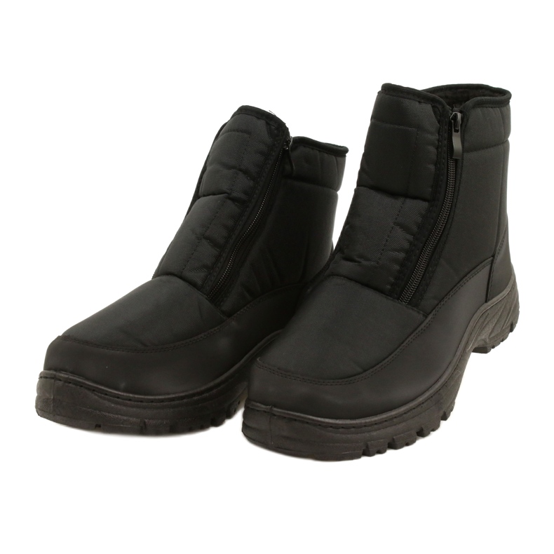 News Botas de neve para homem com fecho de correr Notícias 22MN26-5011 preto 2 News Botas de neve para homem com fecho de correr Notícias 22MN26-5011 preto 2
