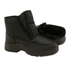 News Botas de neve para homem com fecho de correr Notícias 22MN26-5011 preto 3 News Botas de neve para homem com fecho de correr Notícias 22MN26-5011 preto 3