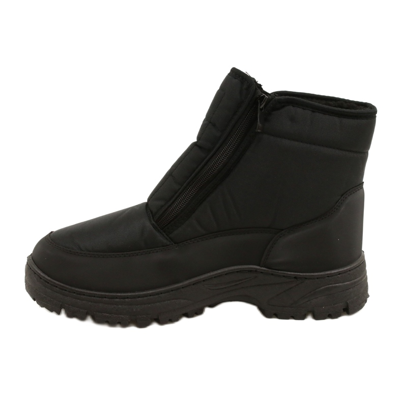 News Botas de neve para homem com fecho de correr Notícias 22MN26-5011 preto 1 News Botas de neve para homem com fecho de correr Notícias 22MN26-5011 preto 1
