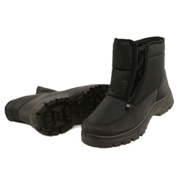 News Botas de neve para homem com fecho de correr Notícias 22MN26-5011 preto 4 News Botas de neve para homem com fecho de correr Notícias 22MN26-5011 preto 4