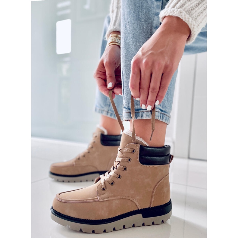 BM Botas isolantes de Germano Camel bege 1